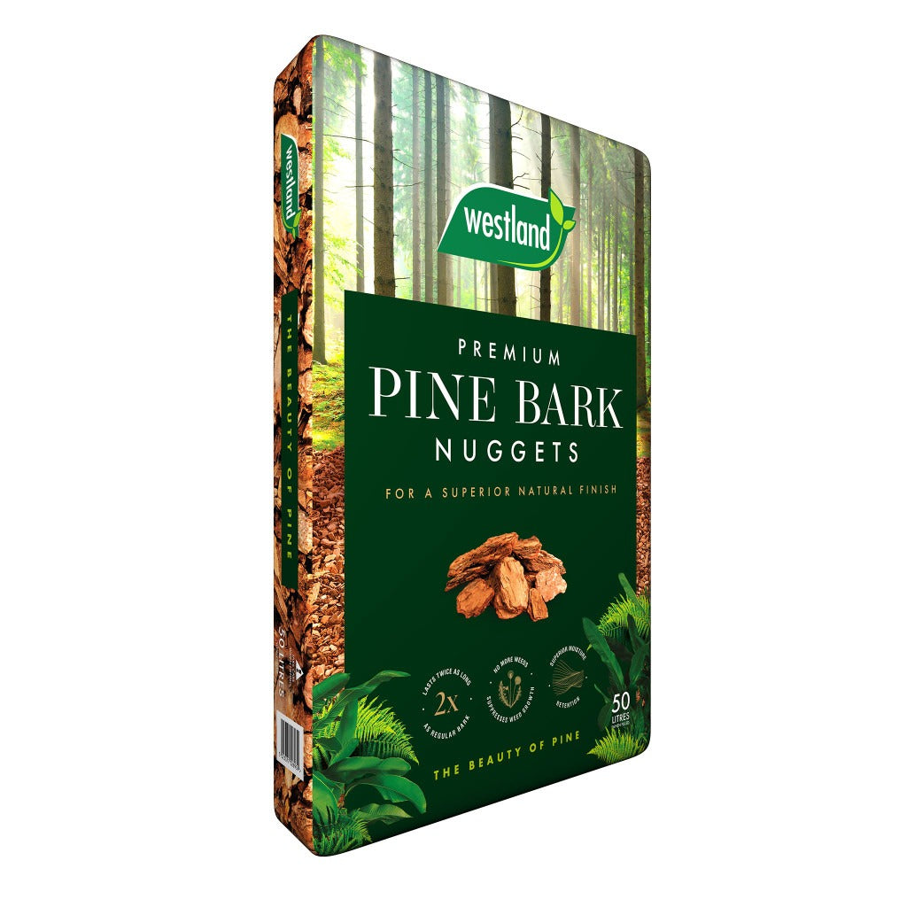 Premium Pine Bark Nuggets 50L