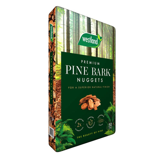 Premium Pine Bark Nuggets 50L