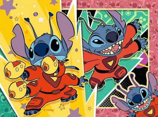 Disney Stitch 4 In A Box Puzzle