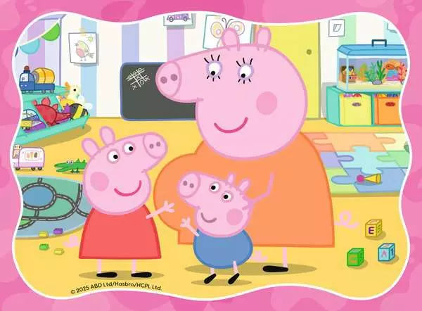 Peppa Pig 4 In A Box Puzzle