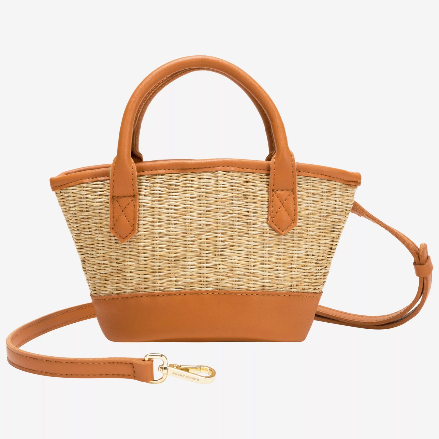 Every Other Soleil Rattan Bag Small