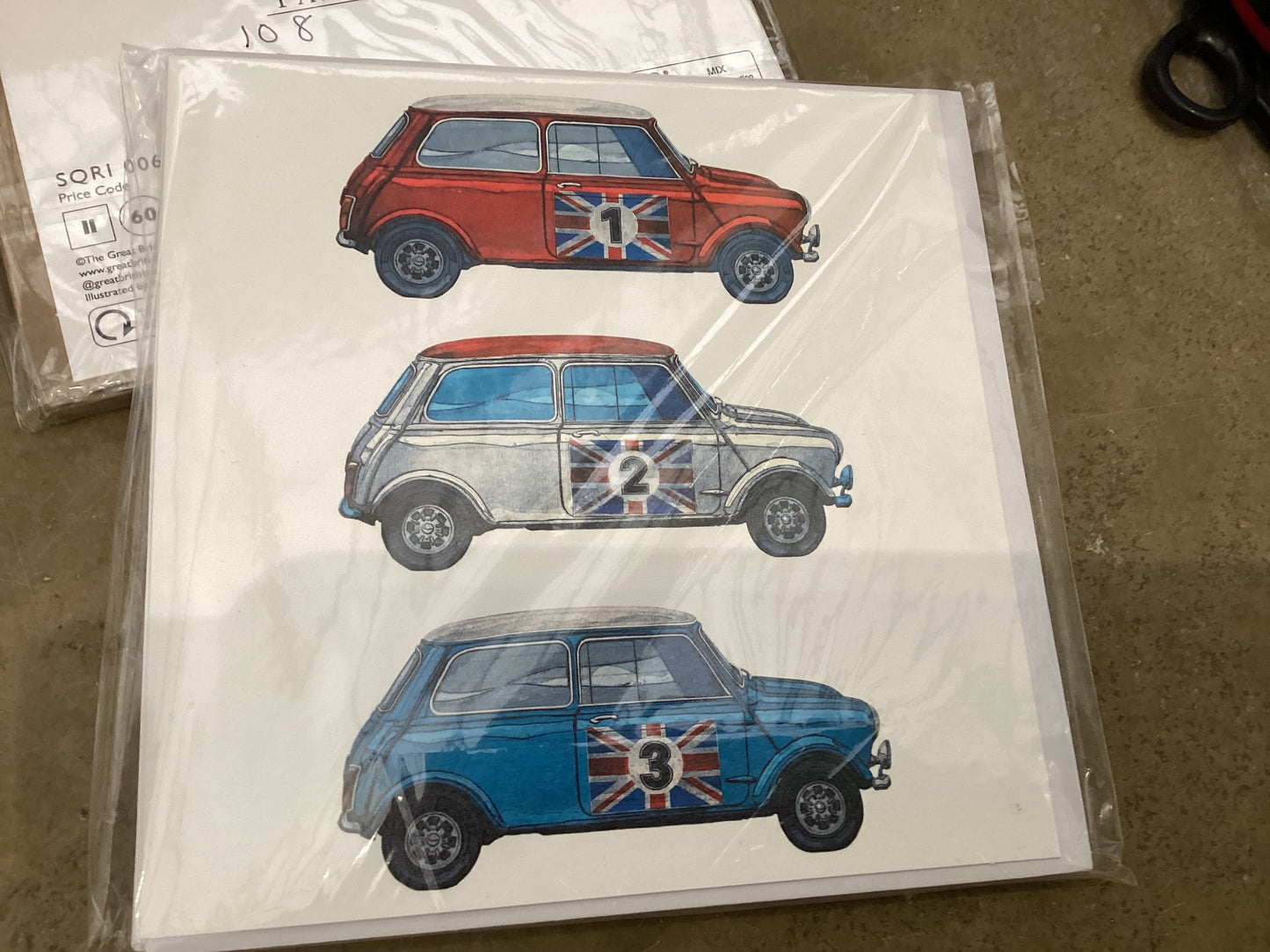 The Great British Card Co - British Minis