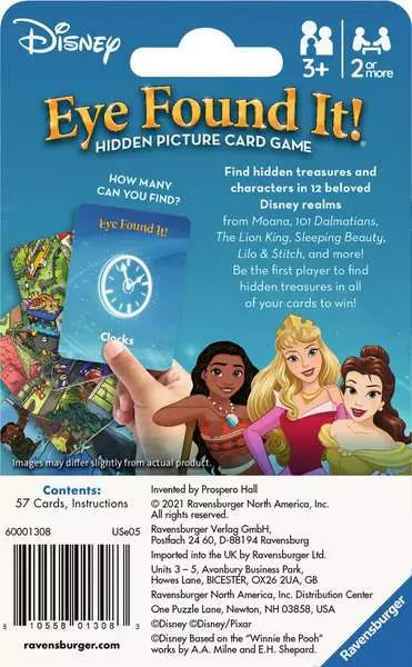 Disney Efi Card Game En