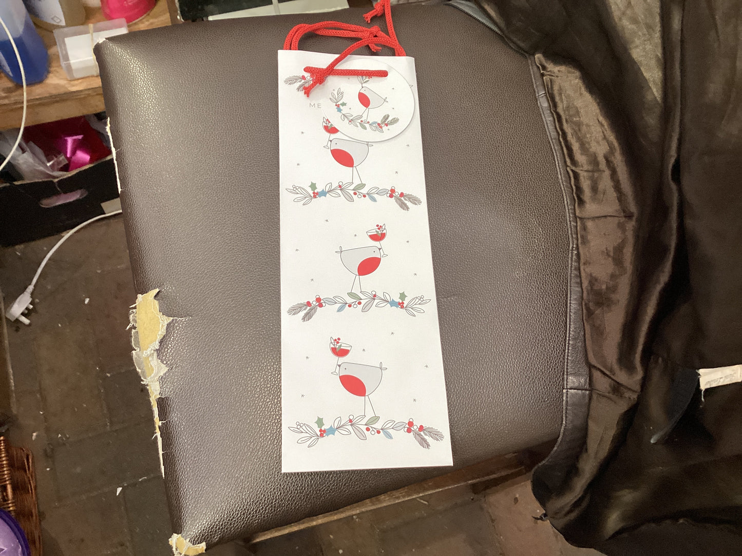 Belly Button Bottle Bag Jolly Jingles Robin