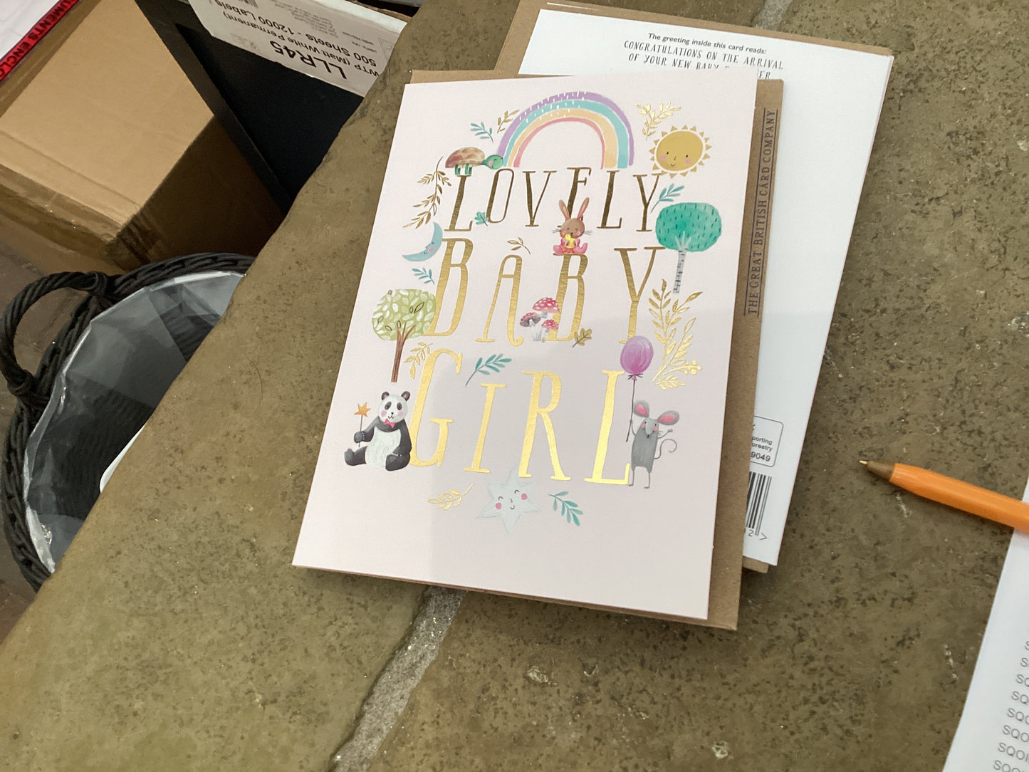 The Great British Card Co - Lovely Baby Girl