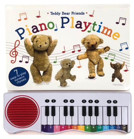 Baker & Taylor Piano Playtime Teddy Bear Friends