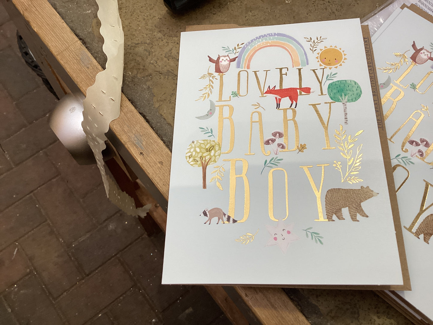 The Great British Card Co - Lovely Baby Boy