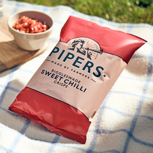 Pipers Biggleswade Sweet Chilli Crisps