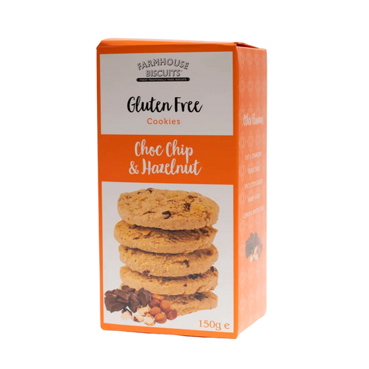 Farmhouse Biscuits Gluten-Free Chocolate Chip & Hazelnut Cookies
