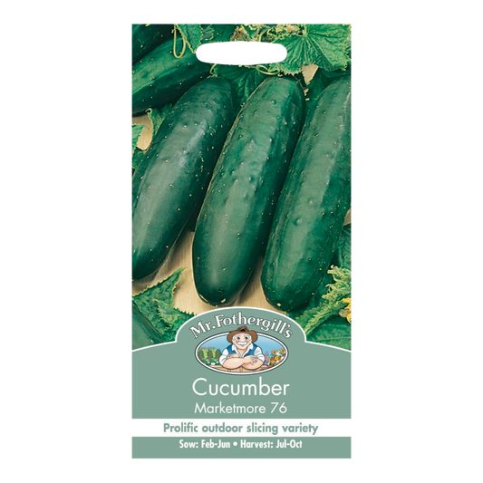 Mr. Fothergill's Cucumber Marketmore 76 Seeds