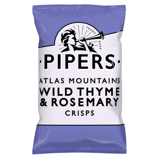 Pipers Atlas Mountains Wild Thyme & Rosemary Crisps