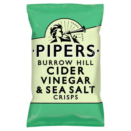 Pipers Burrow Hill Cider Vinegar & Sea Salt Crisps