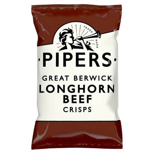 Pipers Great Berwick Longhorn Beef Crisps