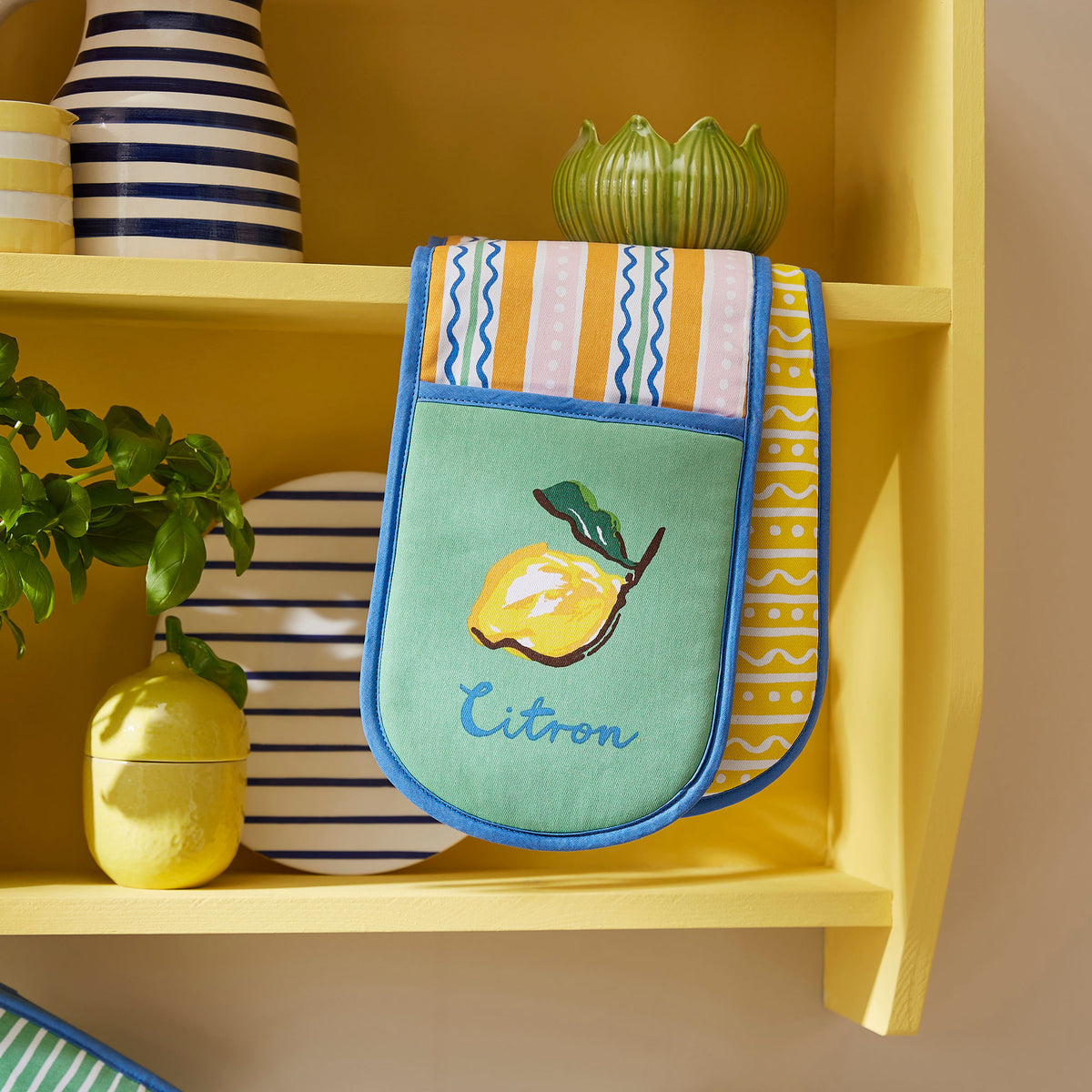Le Citron' Double Oven Glove