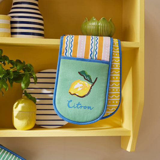 'Le Citron' Double Oven Glove