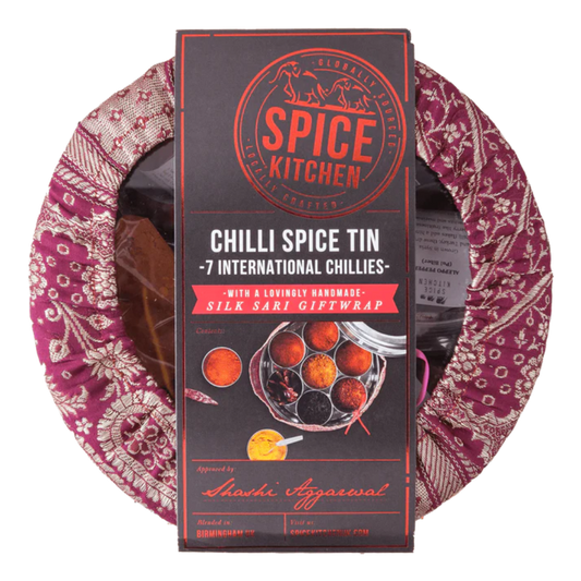Spice Kitchen Chilli Spice Tin - With 7 International Chillies