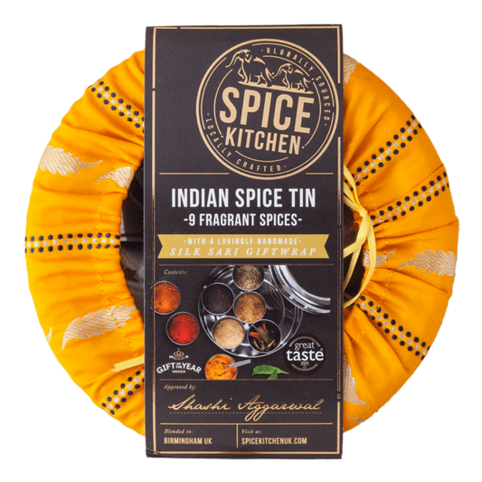 Spice Kitchen Indian Spice Tin - With 9 Spices
