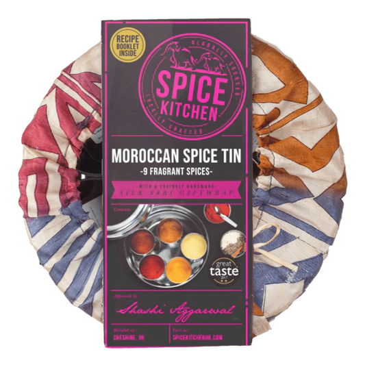Spice Kitchen Moroccan Spice Tin - With 9 Fragrant Spices