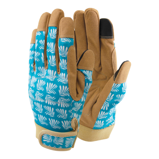 Town & Country Lux-Fit Blue Women's Gloves