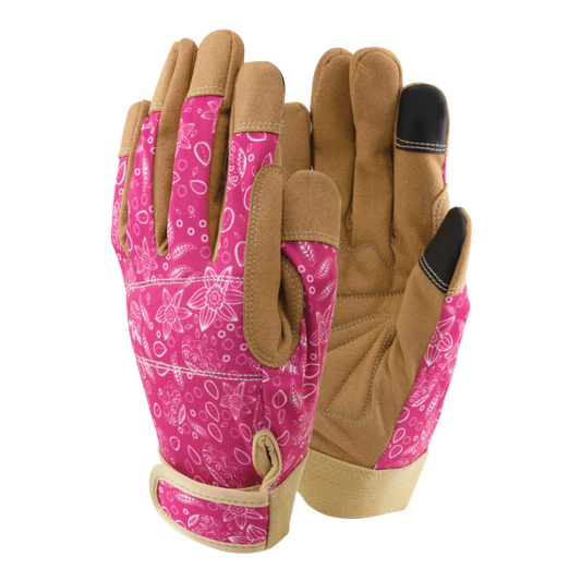 Town & Country Lux-Fit Pink Women's Gloves