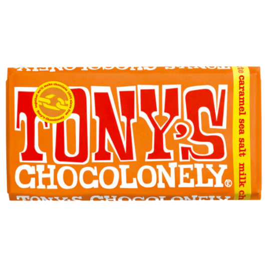 Tony's Chocolonely 32% Milk Caramel Chocolate Bar 180g