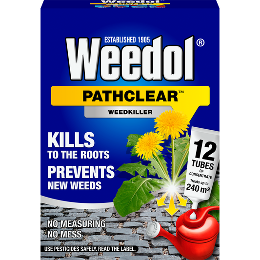 Weedol Path Clear Weedkiller (12 Tubes)
