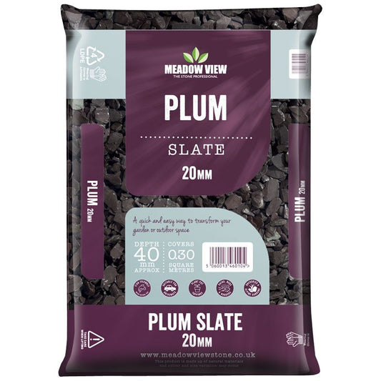 Plum Slate 20mm Special offer 4 For £24