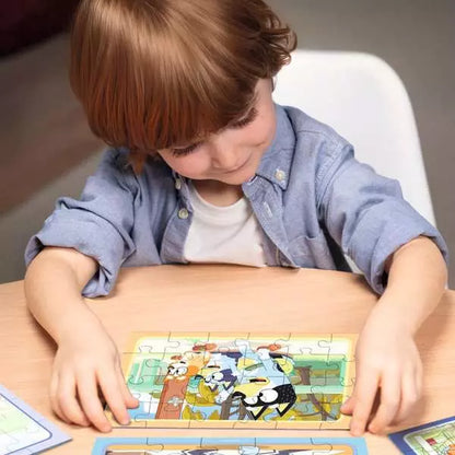 Bluey ‘4 In A Box’ Puzzles