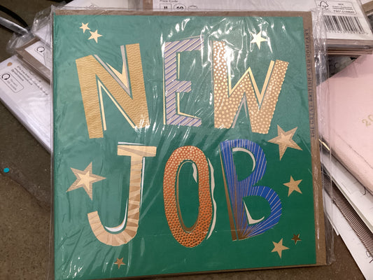The Great British Card Co - New Job Text