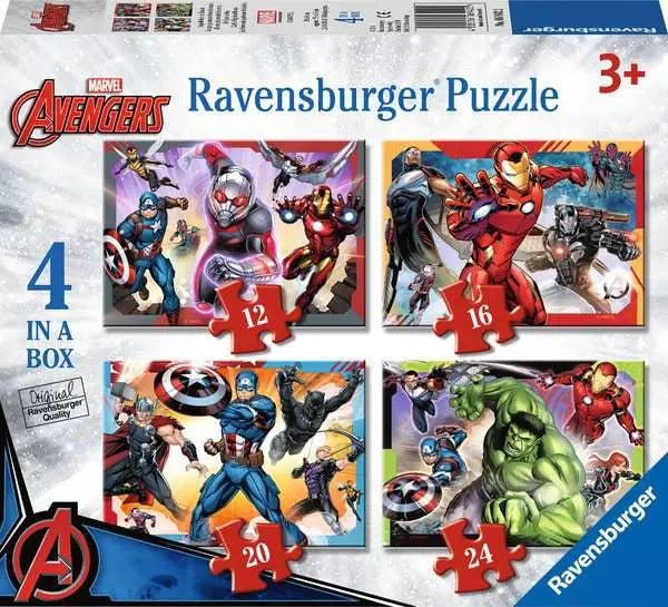 Puzzle Marvel 4 In A Box