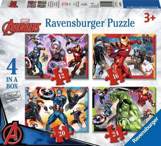 Puzzle Marvel 4 In A Box