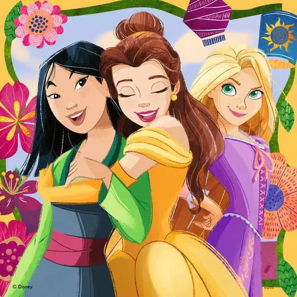 Disney Princess 3 X 49 Pc Puzzle