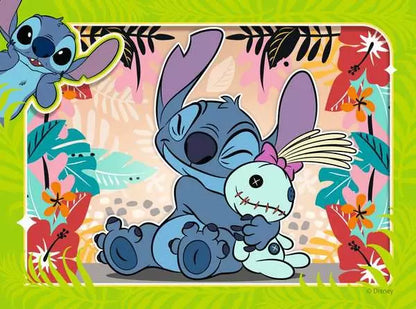 Disney Stitch 4 In A Box Puzzle