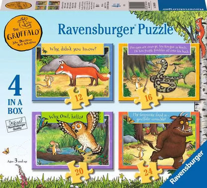 Gruffalo 4 In A Box Puzzle
