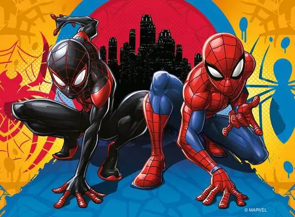 Marvel Spider-Man 4 In A Box Puzzle