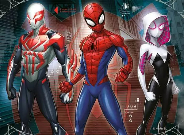 Marvel Spider-Man 4 In A Box Puzzle