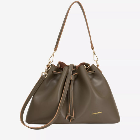 Drawstring Shoulder Cross Body Bag