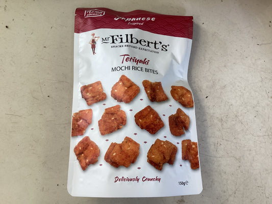 Mr Filberts Teriyaki Mochi Rice Bites