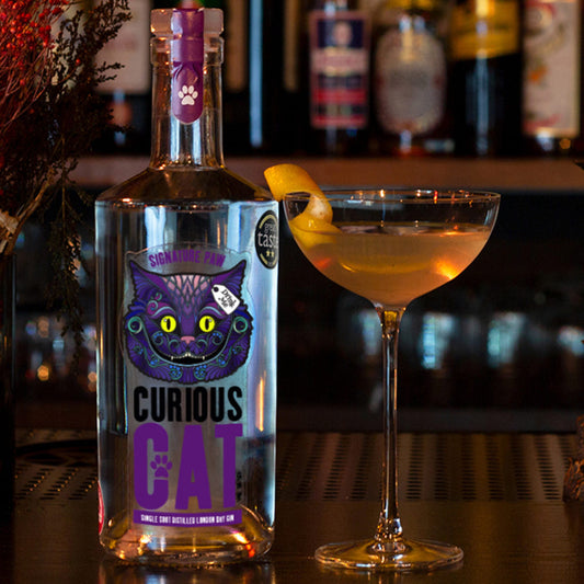 Curious Cat Signature Paw London Dry Gin