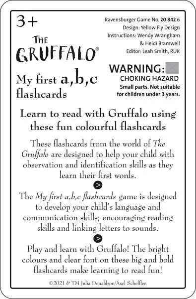 Gruffalo First Flashcards