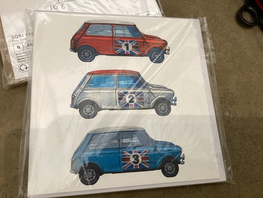 The Great British Card Co - British Minis