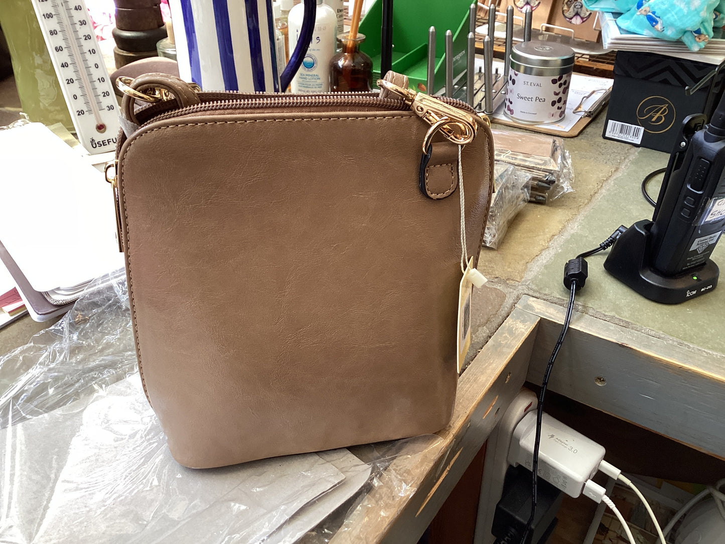 House of Milano Handbag GS-2158# Sand