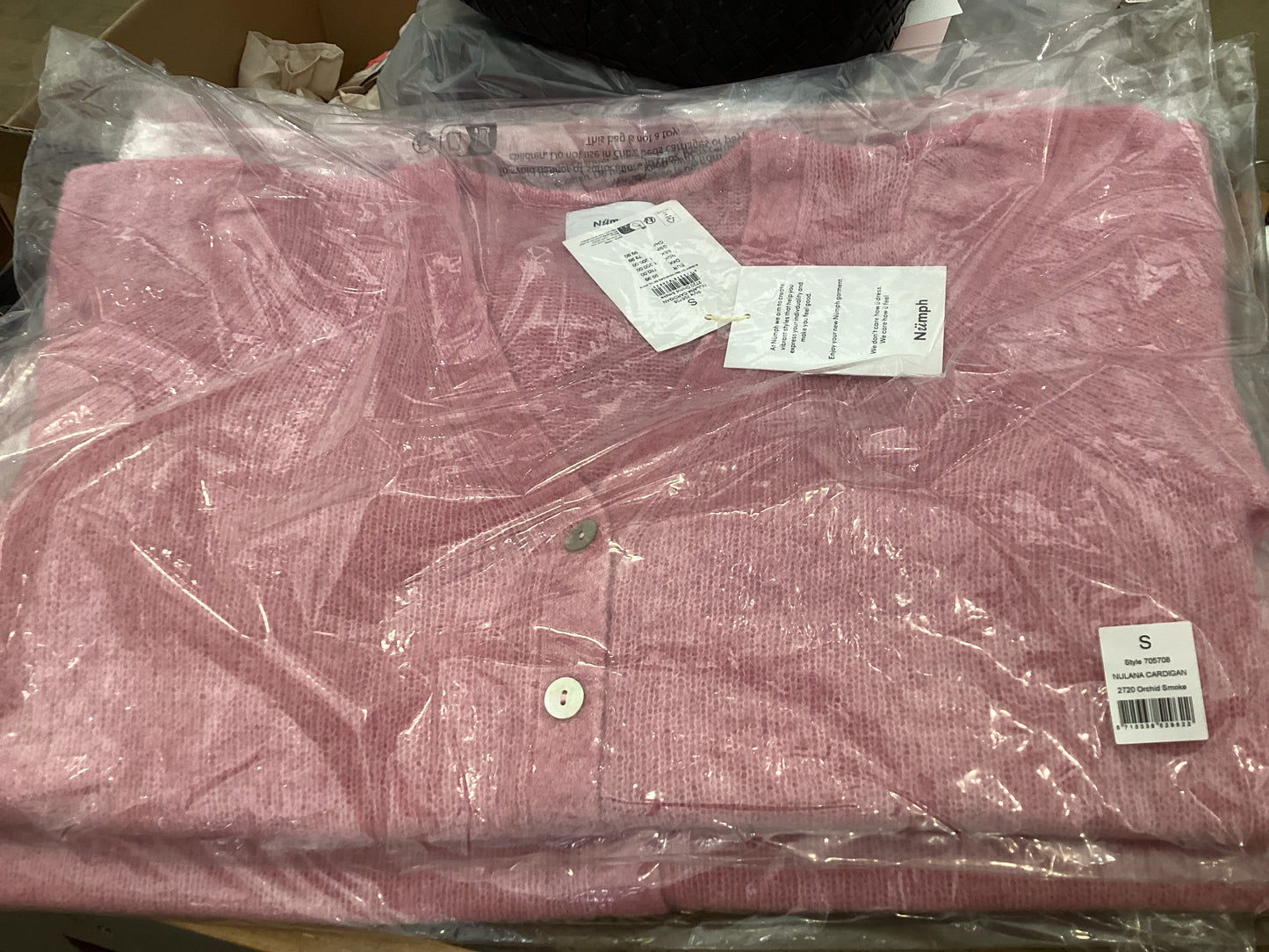 Nulana Cardigan Orchid Smoke