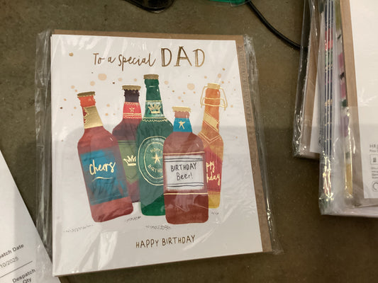 The Great British Card Co - Special Dad Happy Birthday
