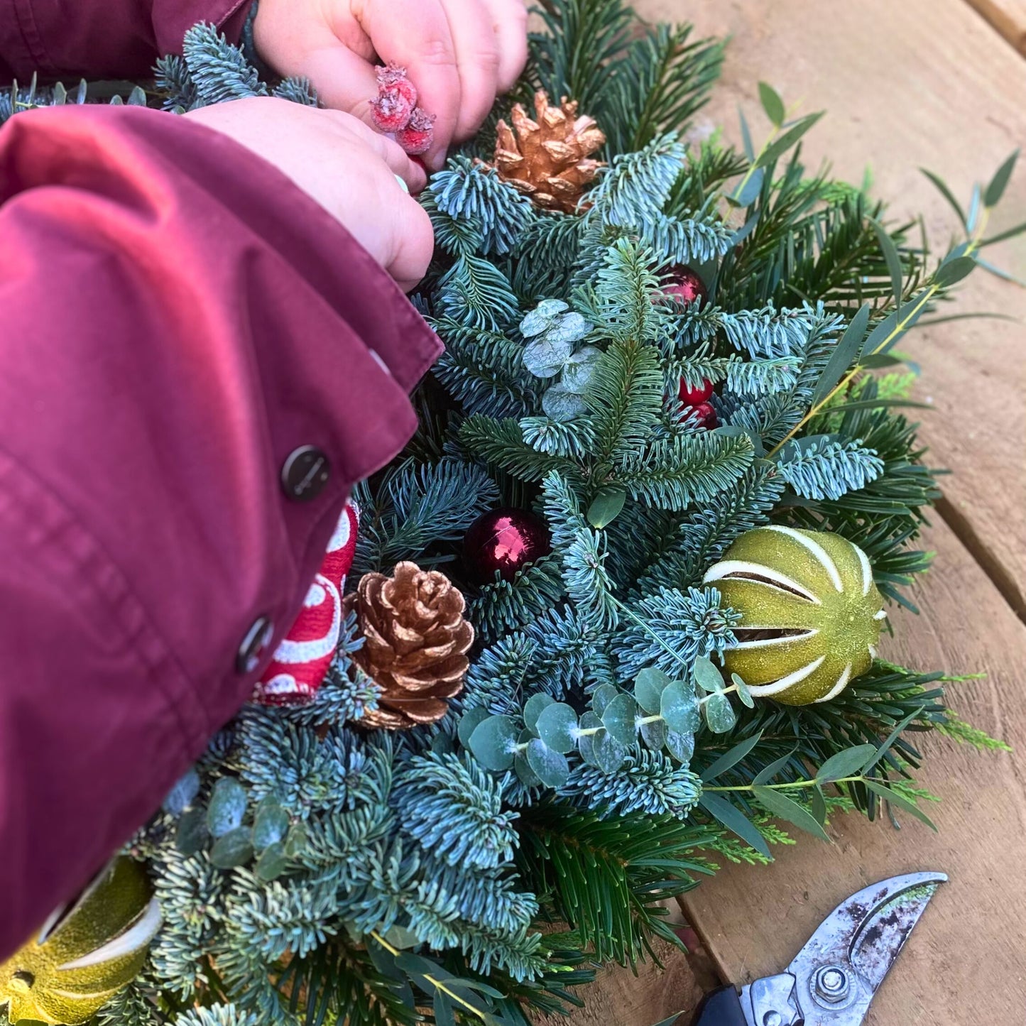 Christmas Wreath Making Classes 2025