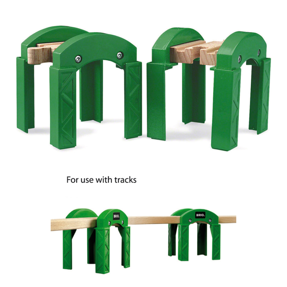 BRIO World - Stacking Tracks Supports