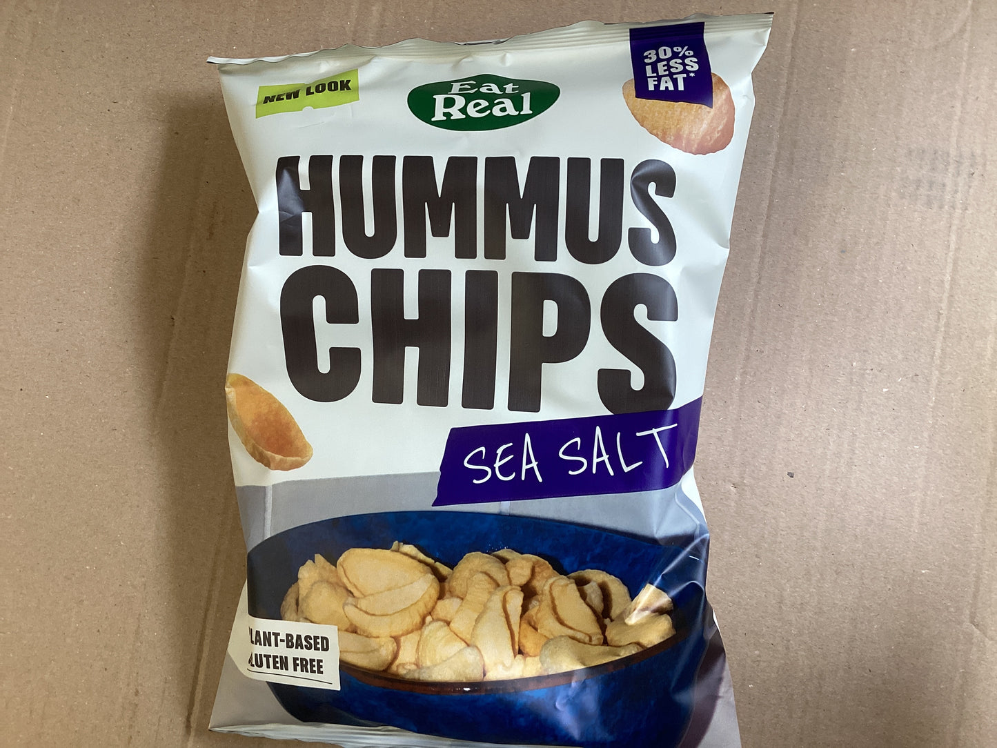 Eat Real Sea Salt Hummus Chips 110g
