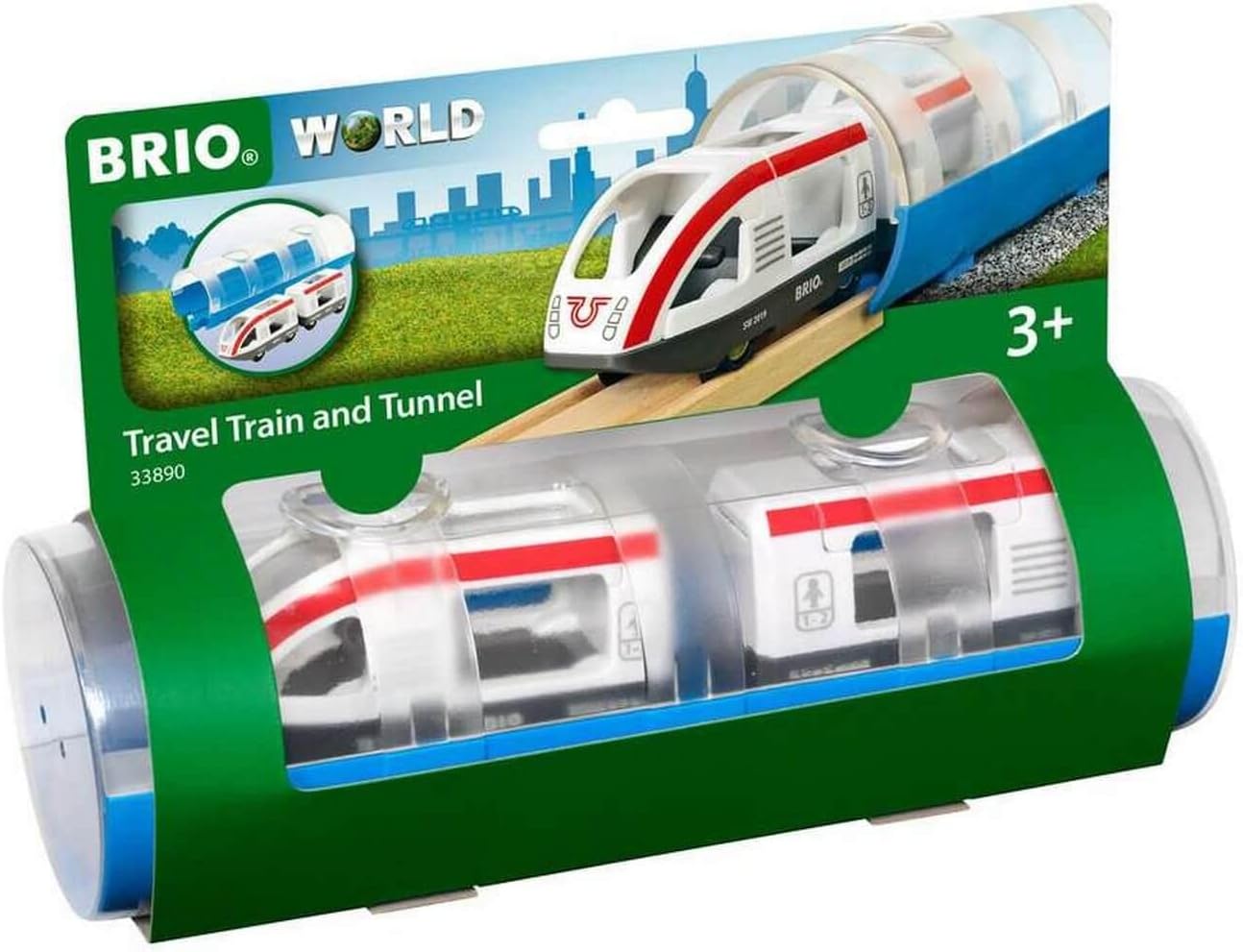 Brio Travel Train And Tunnel