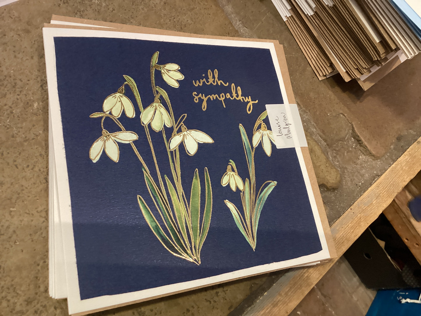 Art File Greeting Cards - Louise Mulgrew