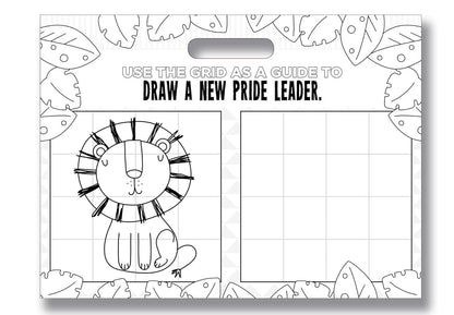 Baker & Taylor Wild Animals Mega Colouring and Activity Pad